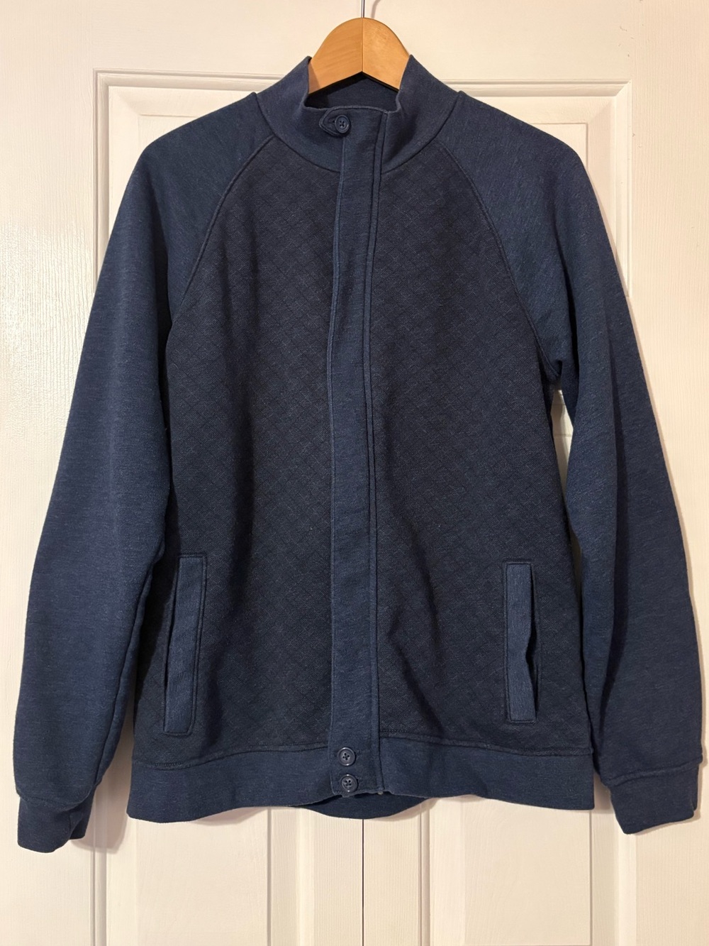 Structure Men's Quilted Navy Jacket - medium